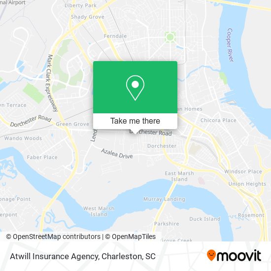 Atwill Insurance Agency map