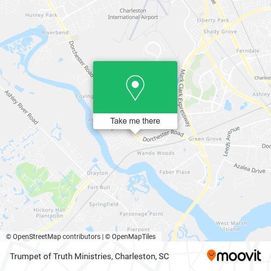 Mapa de Trumpet of Truth Ministries