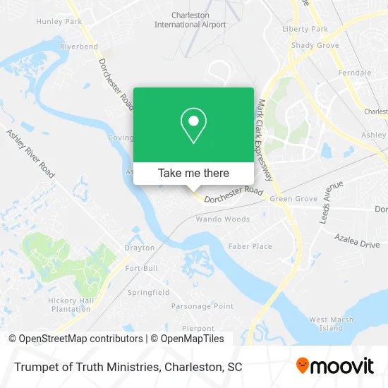 Trumpet of Truth Ministries map