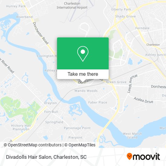 Divadolls Hair Salon map
