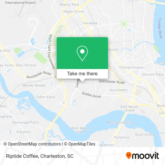 Riptide Coffee map