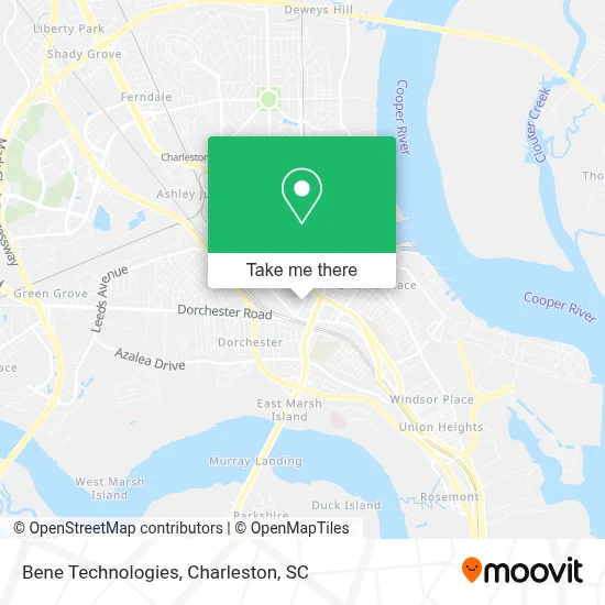 Bene Technologies map