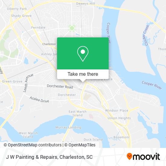 Mapa de J W Painting & Repairs