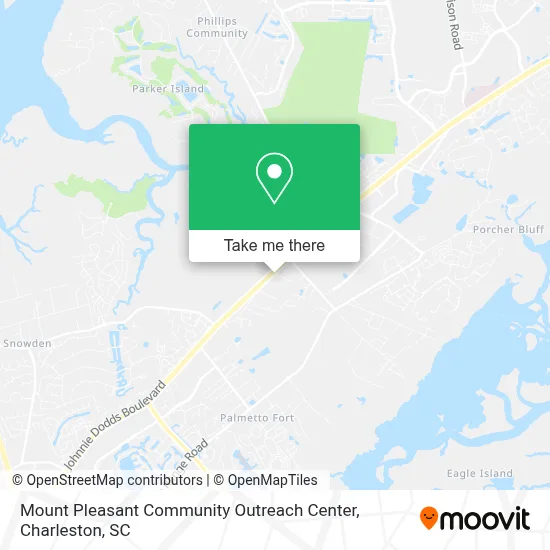 Mount Pleasant Community Outreach Center map