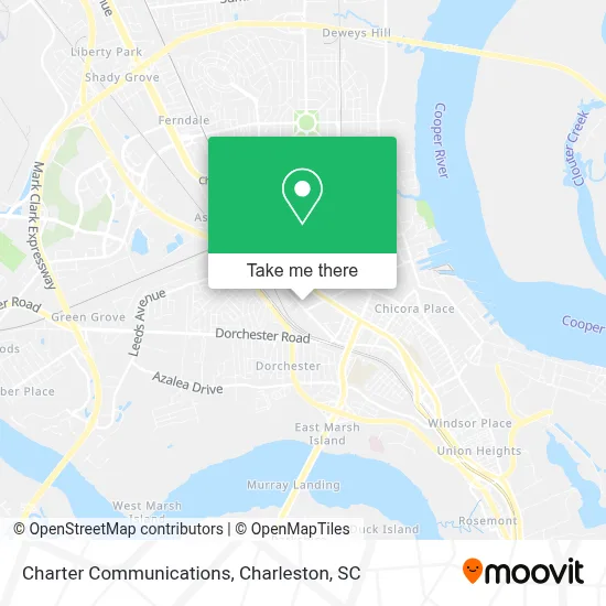 Charter Communications map