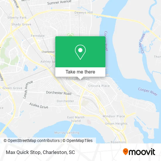 Max Quick Stop map