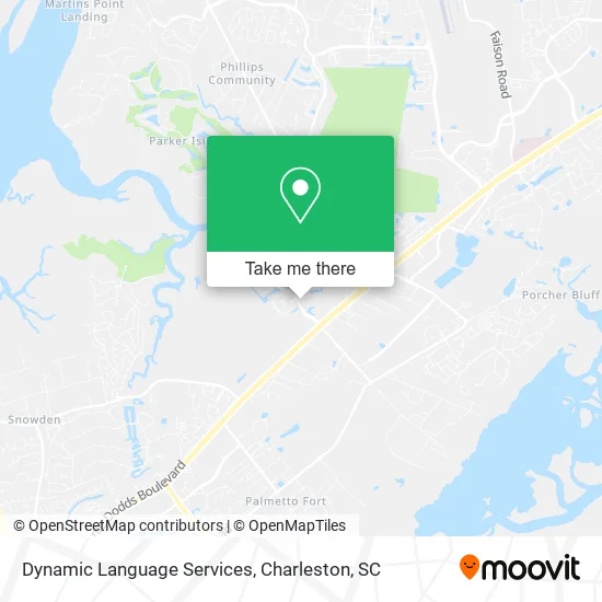 Dynamic Language Services map