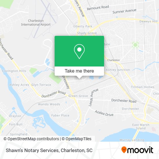 Shawn's Notary Services map