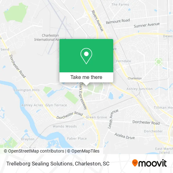 Mapa de Trelleborg Sealing Solutions