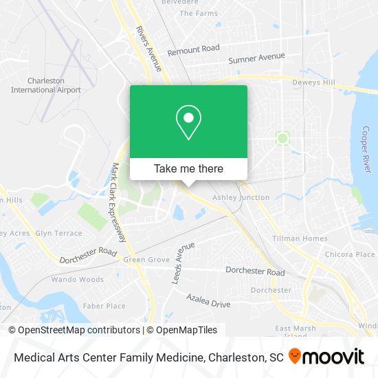 Medical Arts Center Family Medicine map