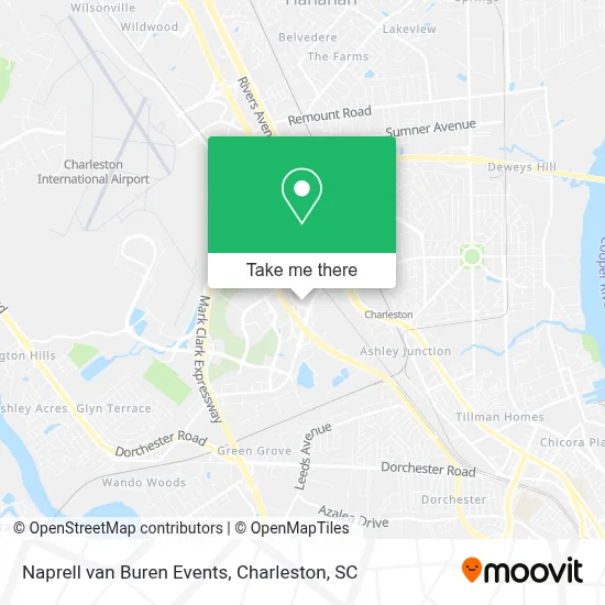 Naprell van Buren Events map