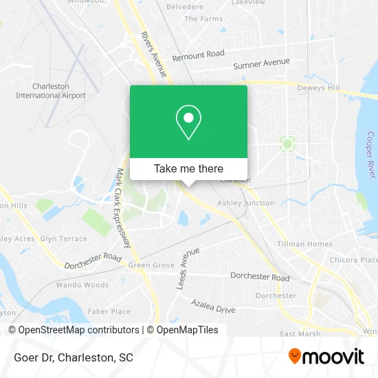 Goer Dr map