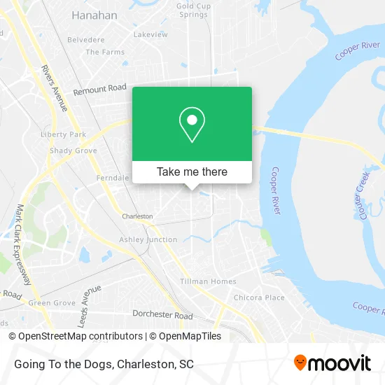 Going To the Dogs map