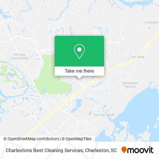 Mapa de Charlestons Best Cleaning Services