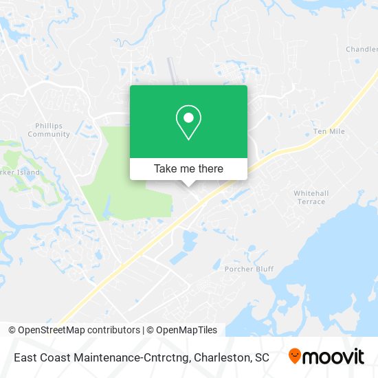 Mapa de East Coast Maintenance-Cntrctng