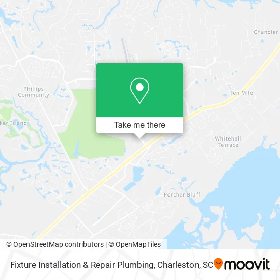 Fixture Installation & Repair Plumbing map