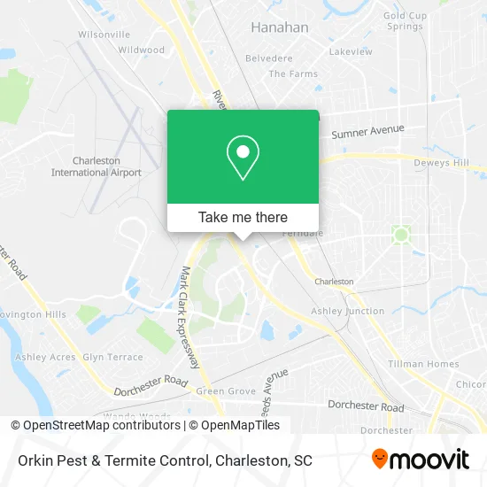 Orkin Pest & Termite Control map