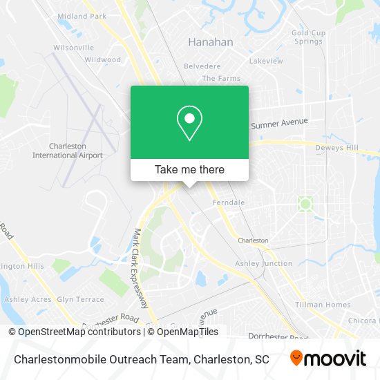 Mapa de Charlestonmobile Outreach Team