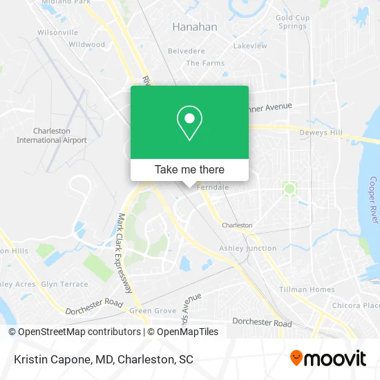 Kristin Capone, MD map