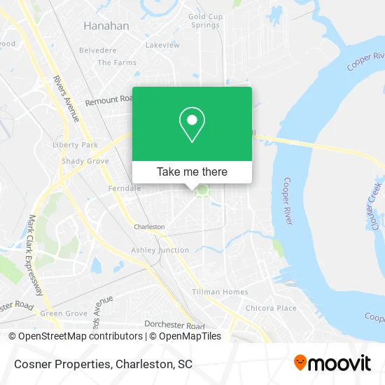 Cosner Properties map