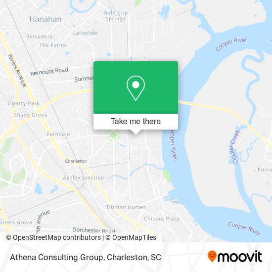 Athena Consulting Group map