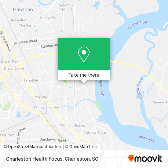 Mapa de Charleston Health Focus