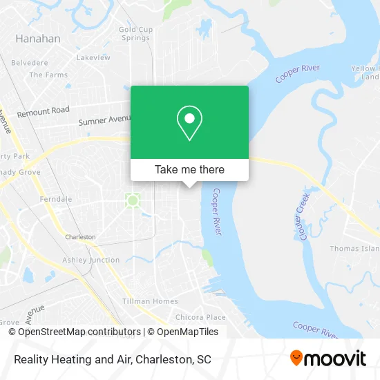 Reality Heating and Air map