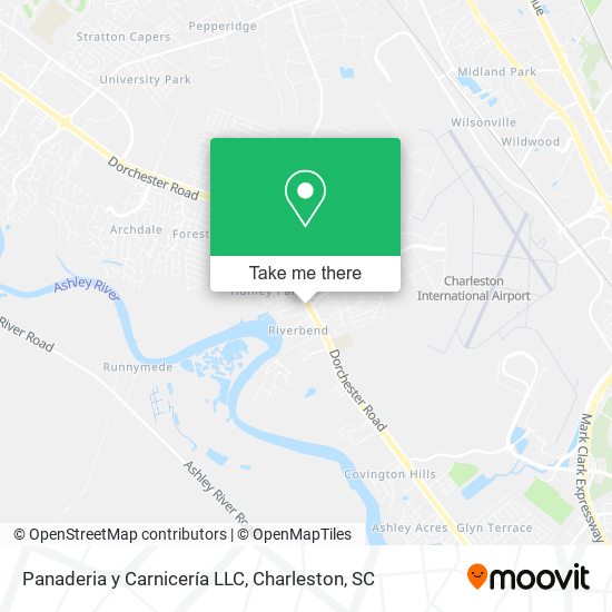 Panaderia y Carnicería LLC map