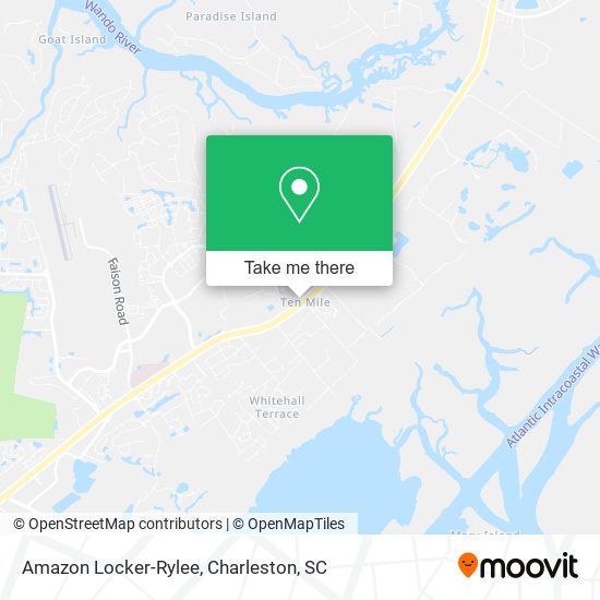 Amazon Locker-Rylee map