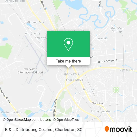 B & L Distributing Co., Inc. map