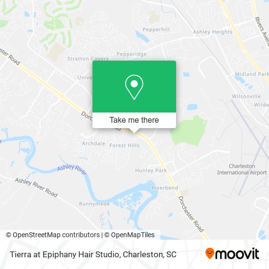 Mapa de Tierra at Epiphany Hair Studio