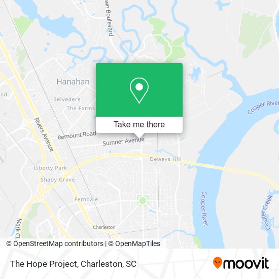 The Hope Project map