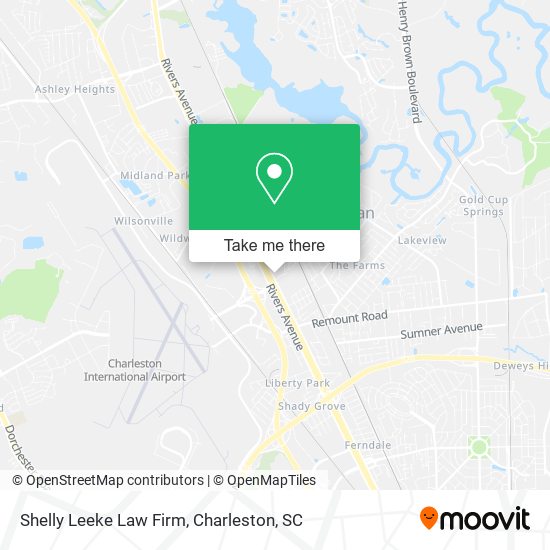 Shelly Leeke Law Firm map