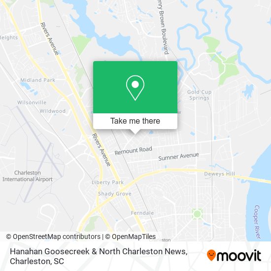 Hanahan Goosecreek & North Charleston News map