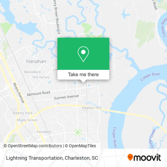 Lightning Transportation map