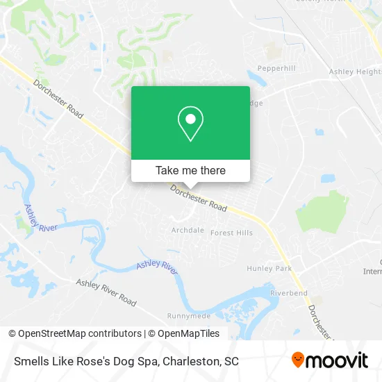 Mapa de Smells Like Rose's Dog Spa