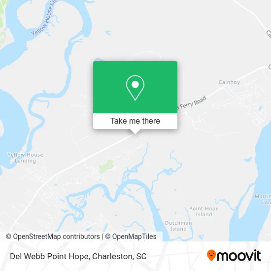 Del Webb Point Hope map