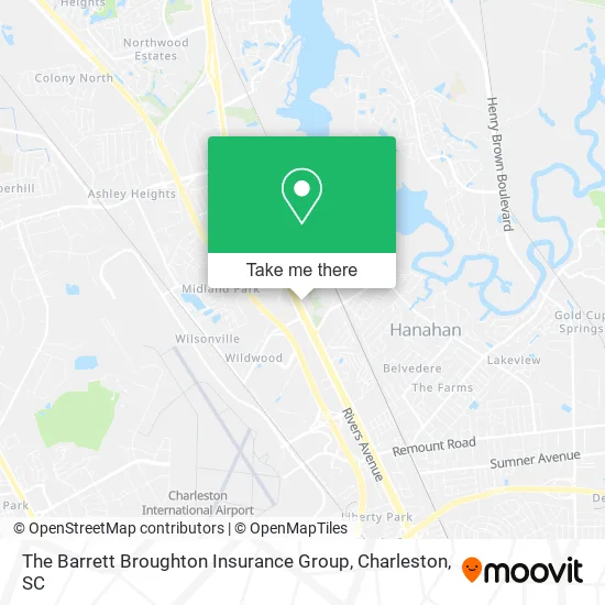 The Barrett Broughton Insurance Group map