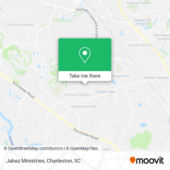 Mapa de Jabez Ministries