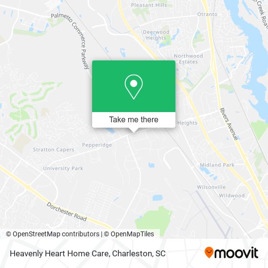 Mapa de Heavenly Heart Home Care