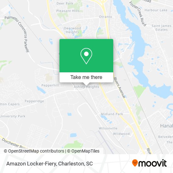 Amazon Locker-Fiery map