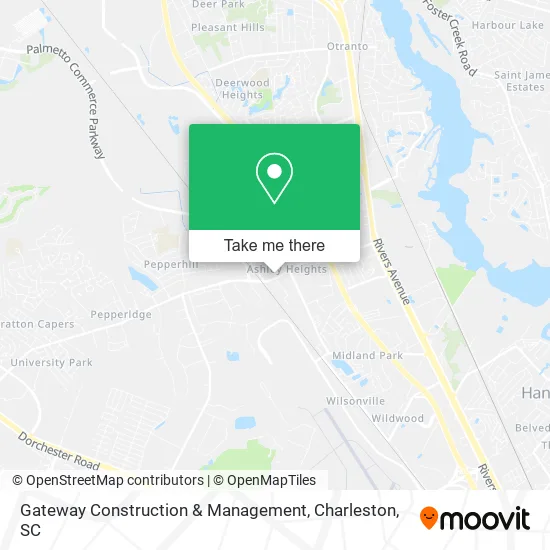 Gateway Construction & Management map
