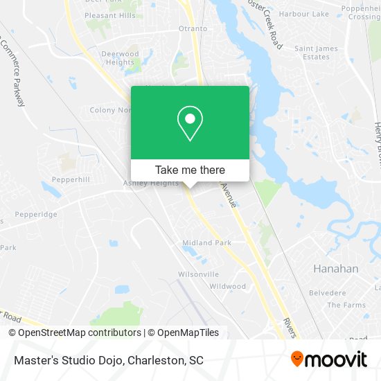 Mapa de Master's Studio Dojo