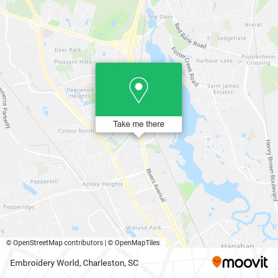 Embroidery World map