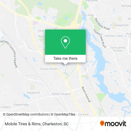 Mobile Tires & Rims map