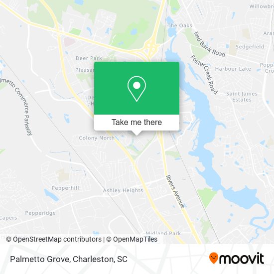 Palmetto Grove map