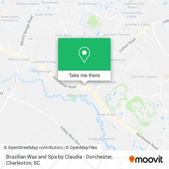 Brazilian Wax and Spa by Claudia - Dorchester map