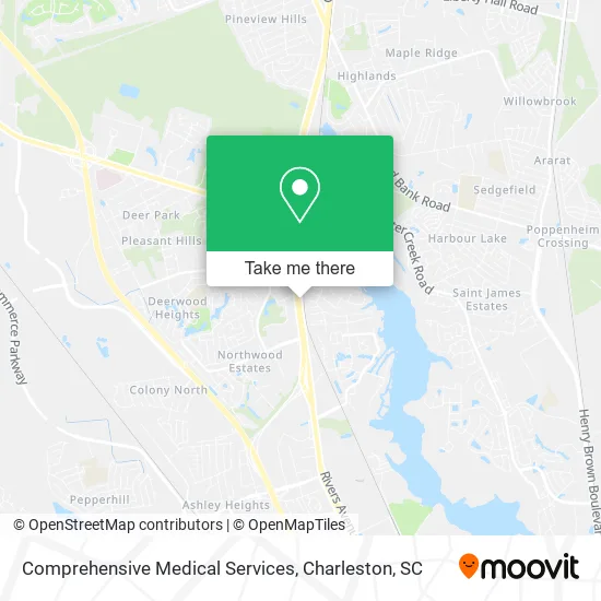 Comprehensive Medical Services map