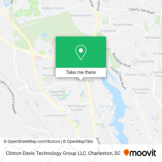 Mapa de Clinton Davis Technology Group LLC