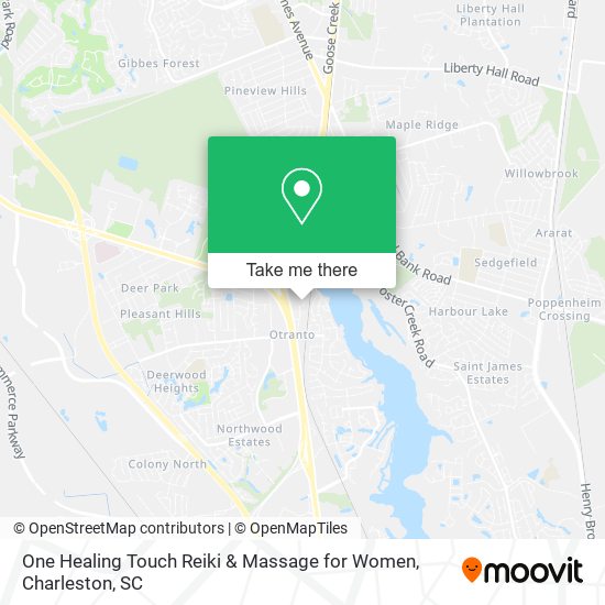 One Healing Touch Reiki & Massage for Women map